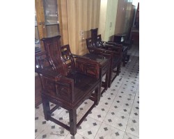 Thanh Lý Bộ Salon Tiếp Khách Gỗ Lim 